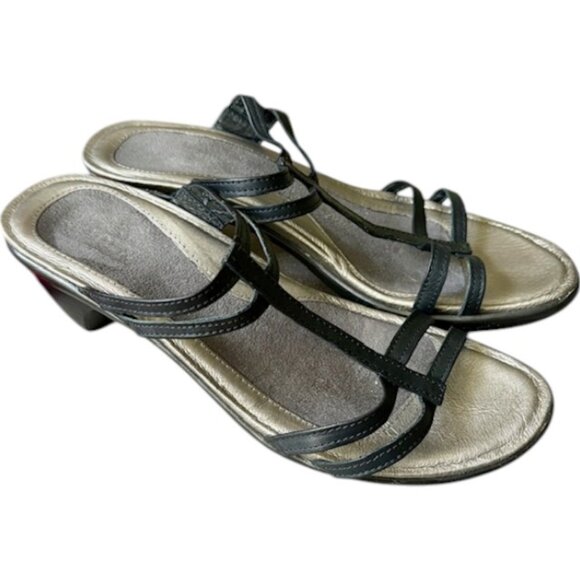 Naot Loop Slide Strappy Avantgarde Collection Sandal - Black - EU 39/US 8.5 - Picture 2 of 12